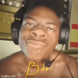 a shirtless man wearing headphones and a microphone with the word bo written on his neck