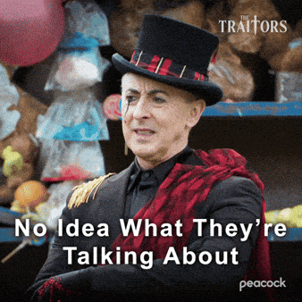a man in a top hat says no idea what they are talking about