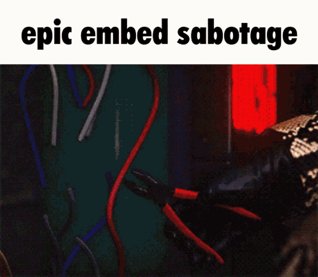 Epic Embed Fail Sabotage GIF