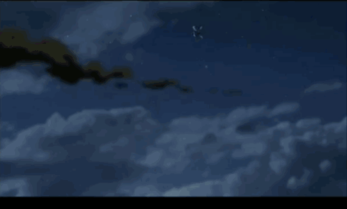 a blue sky with white clouds floating in it