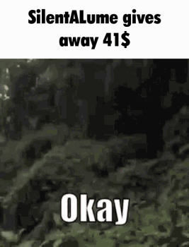 A dark forest scene is captioned “Okay.”