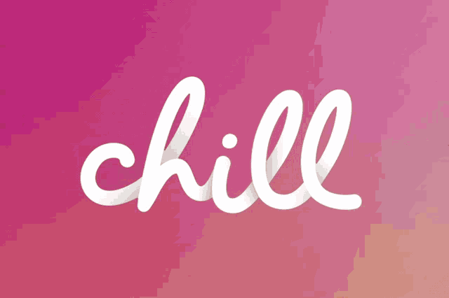 a dog is riding a skateboard with the word chill written below it