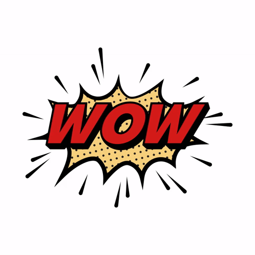 A comic-book burst contains bold red “WOW” lettering.