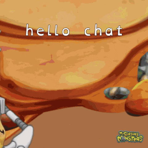 a cartoon drawing of a robot with the words hello chat above it