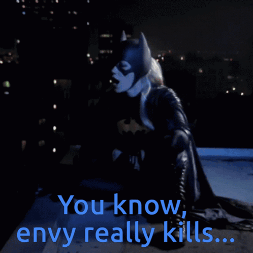 Batgirl The Truth About Envy 5555 GIF