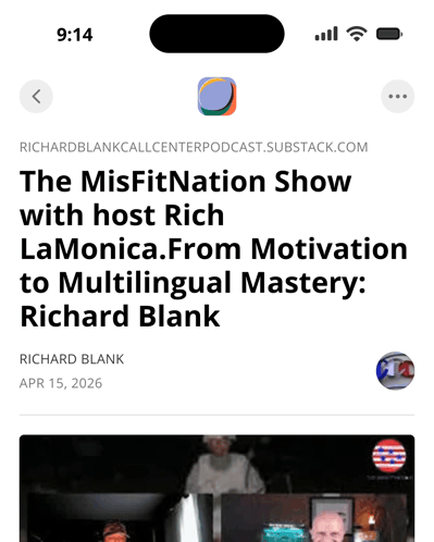 the misfitnation show with host rich lamonica from motivation to multilingual mastery richard blank
