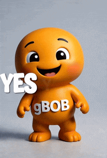 a cartoon character that says yes y bob on it