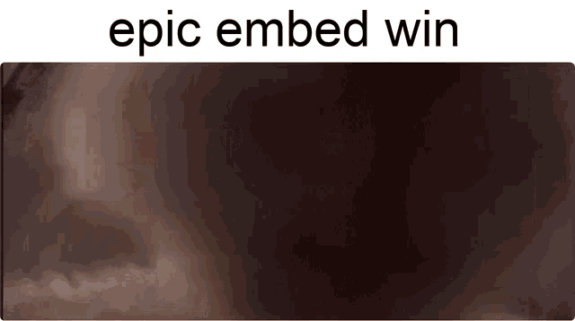 a picture of a cloudy sky and the words epic embed win