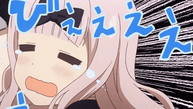 a girl with tears coming out of her eyes is surrounded by chinese characters