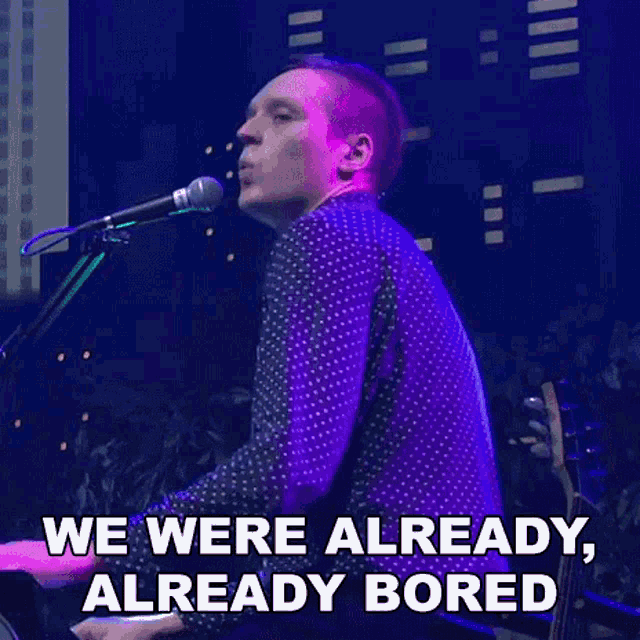 We Were Already Already Bored Win Butler GIF