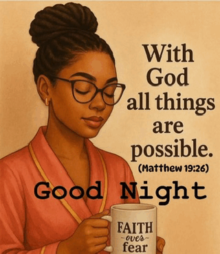 a woman is holding a mug that says faith over fear on it