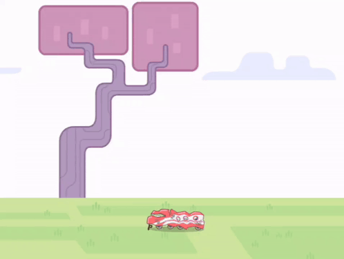 a cartoon drawing of a dog and a rabbit with a can that says ' tnt ' on it