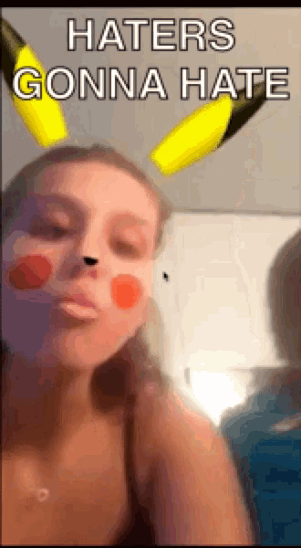 Haters Gonna Hate GIF