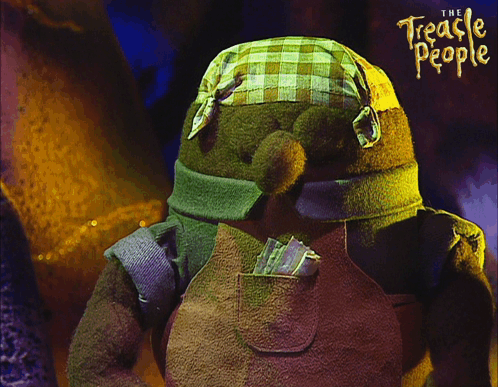 a picture of a frog from the treache people show