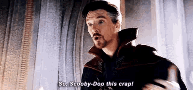 a man with a beard and mustache is talking to another man .