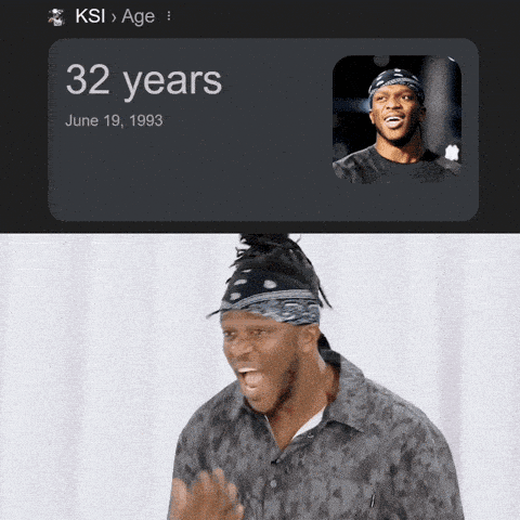 a picture of a man with a bandana on his head and the words 32 years