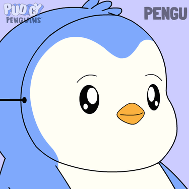 a cartoon of a penguin named pengu
