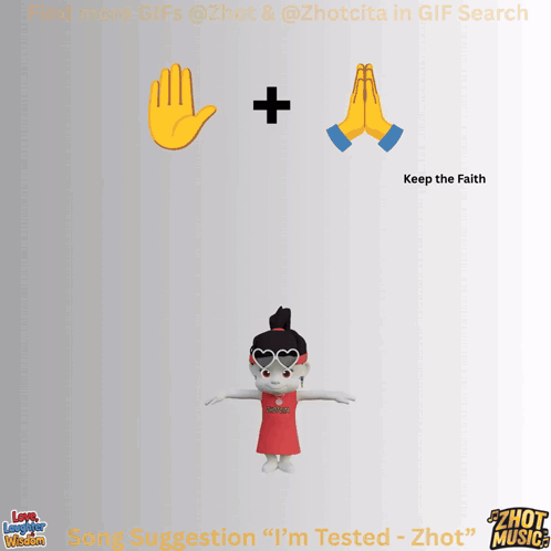 a picture of a cartoon character with the words song suggestion " i 'm tested - zhot "