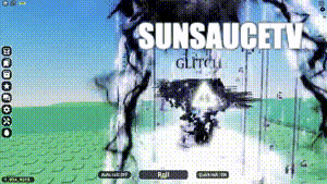 a screen shot of a game called sunsaucetv glitch