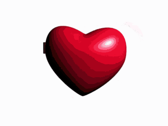 a heart shaped button with a smiley face holding a microphone and crying