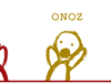 two stick figures are standing next to each other and the word onoz is on the bottom left
