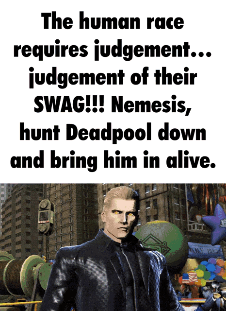 a poster that says the human race requires judgement
