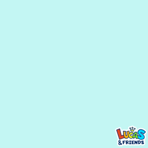 A plain light-blue panel provides a minimal celebratory background.