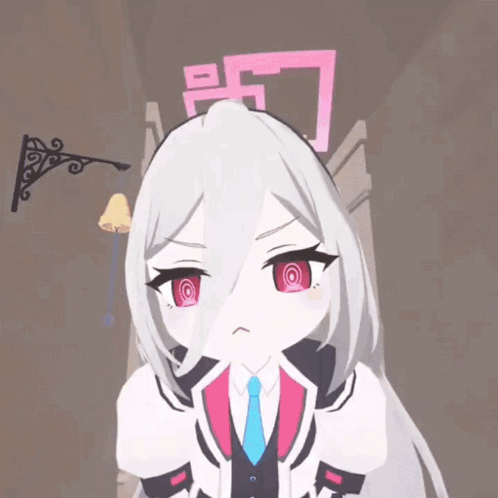 a picture of a girl with the words gem alarm written on it