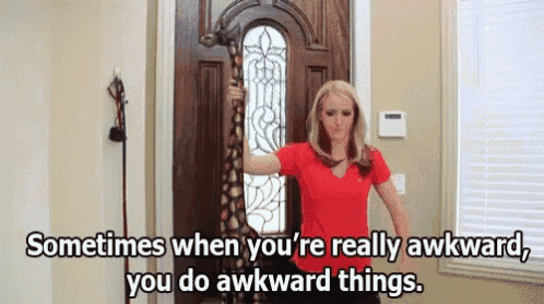 Socially Awkward Person Awkward GIF