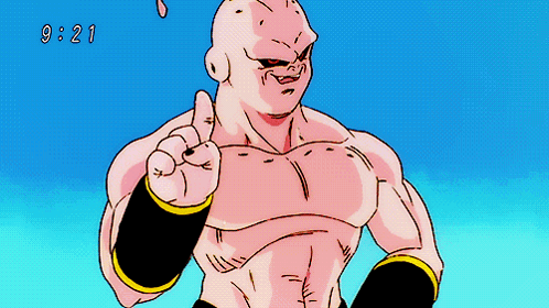 a cartoon character is giving a thumbs up and the time is 9:23