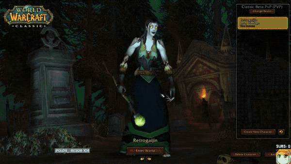 a screenshot of a game called world of warcraft classic