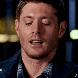 Dean Winchester closes his eyes and sighs.
