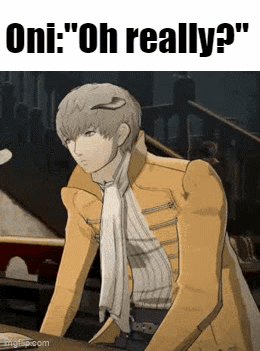 a cartoon of a man with the words " oh really " on the top