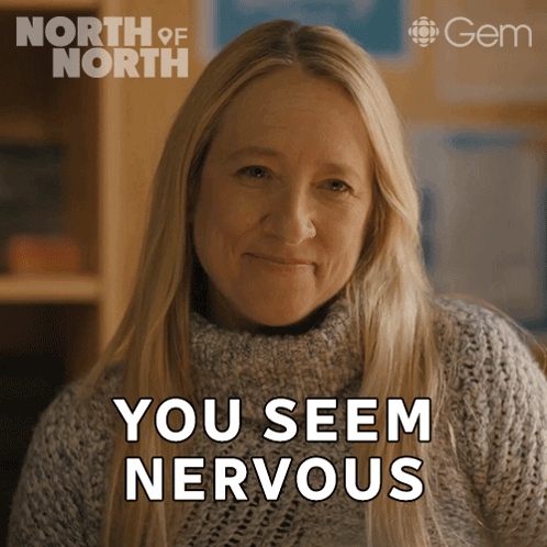 a poster for north of north shows a woman with blonde hair