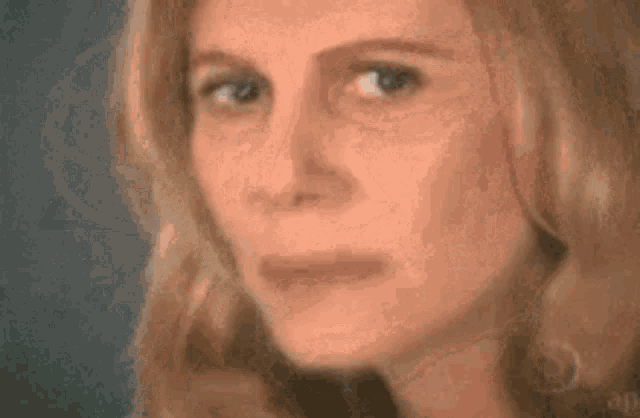 A woman stares ahead in confusion as math equations appear around her.
