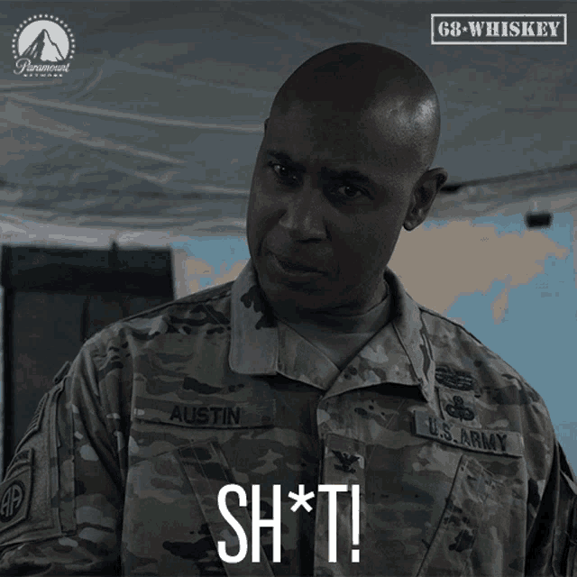a soldier with the name austin on his uniform