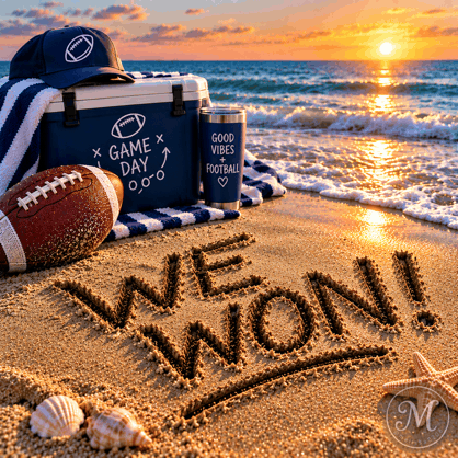 the word we is written in the sand on a beach