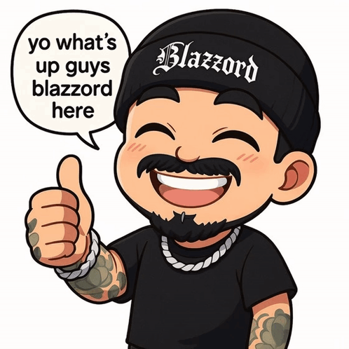 A cartoon man in a black cap smiles and gives a thumbs up beside a speech bubble.