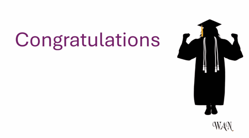 congratulations graduate 2026 with a picture of a graduate