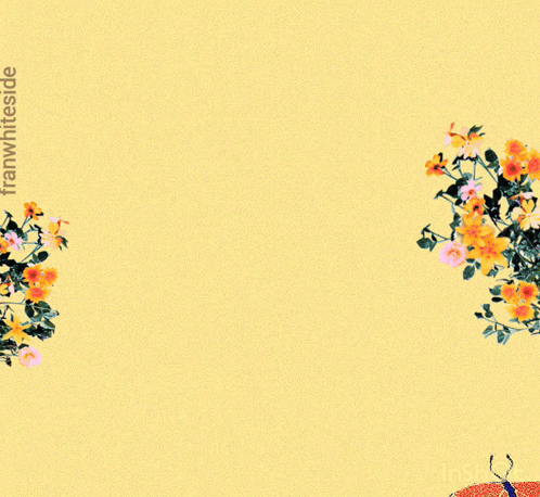 a good morning card with butterflies and flowers