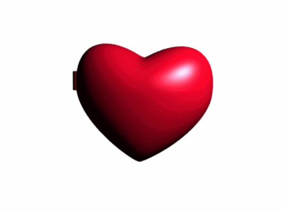 a red and white heart with the words " ch pilebunker my beloved " on it