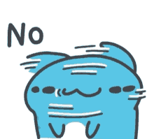 A blue cartoon face looks uncertain and contemplative.