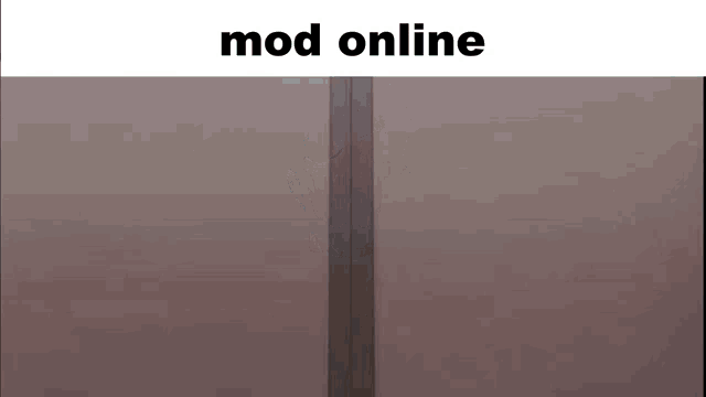 a screenshot of a video game with the words mod online on the bottom of the screen .